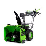 Аккумуляторный снегоуборщик Greenworks GD82ST56 - первая самоходная машина в классе